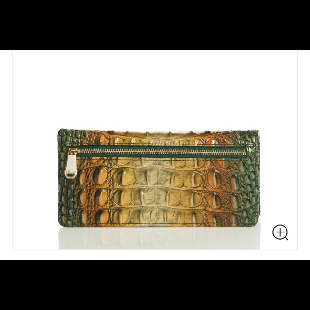 Brahmin Ady walllet Bayleaf Ombre Melbourne - Picture 2 of 4